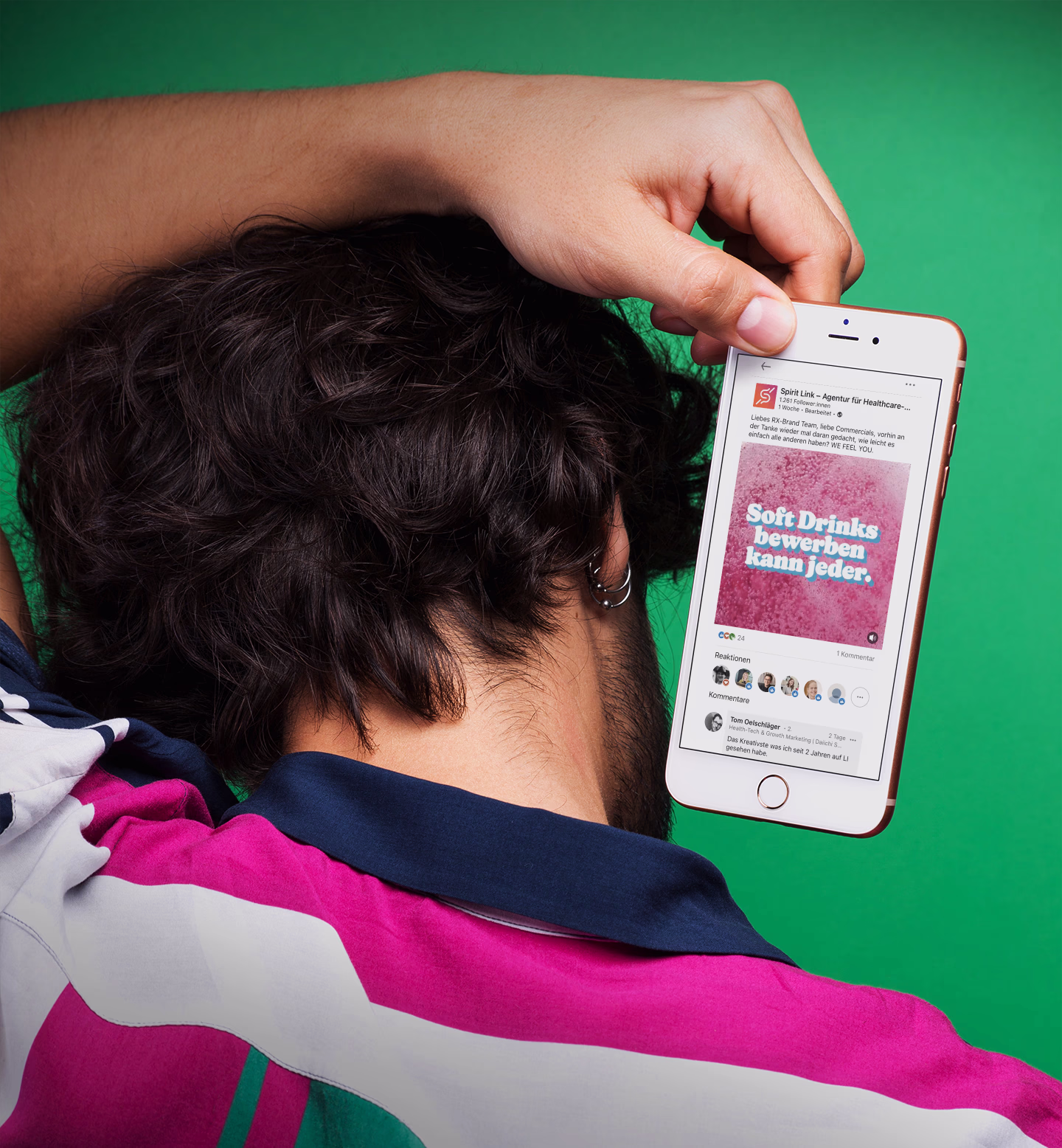 We Feel You, Pharma-Kampagne auf dem Smartphone