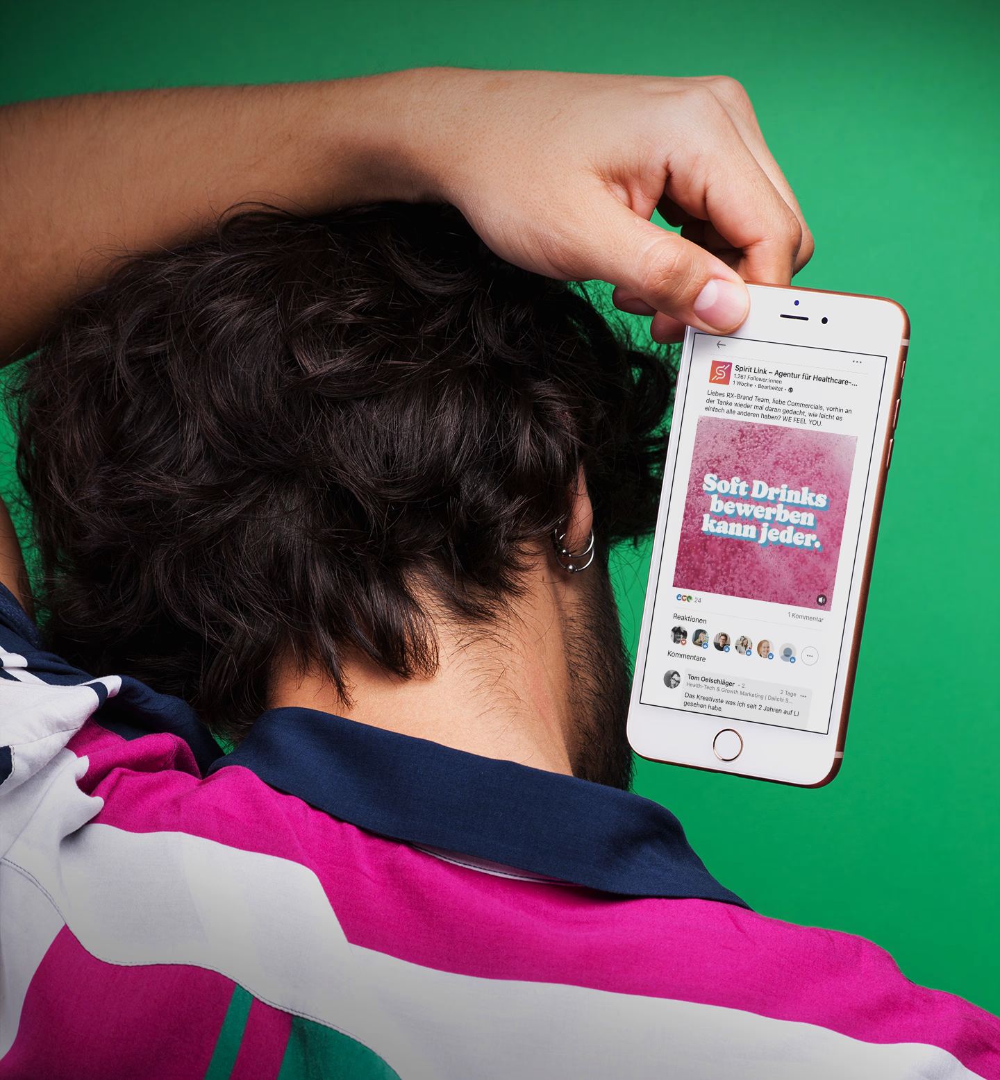 We Feel You, Pharma-Kampagne auf dem Smartphone